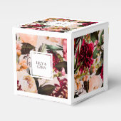 BURGUNDY UND BLUSH GESCHENKSCHACHTEL (Vorderseite)