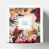 BURGUNDY UND BLUSH GESCHENKSCHACHTEL (Oben)