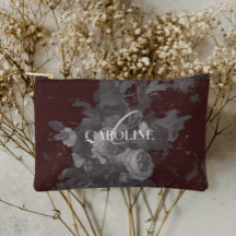 Burgundy Vintag Floral Still Life Stilvoll