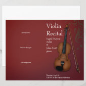 Burgundy Viola Gefolgtes Rahmenprogramm (Vorne/Hinten)