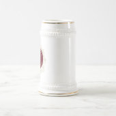 Burgundy Wedding Trauzeuge Bierglas (Mittel)