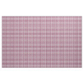 Burgundy White Checker Diamond Pattern Stoff (Yard (91,4 cm))