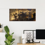 Burgverteidigung Poster (Heimbüro)