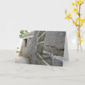 Burgwall Vatertag-Karte Karte (Gelbe Blume)