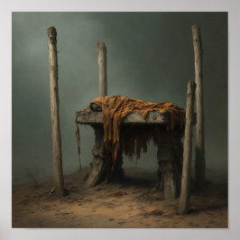 Burial Platform Poster