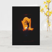 "Buried" Hallowe’en Card Karte (Gelbe Blume)