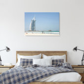 Burj Al Arab From Sunset Beach, Dubai Leinwanddruck (Insitu (Schlafzimmer))