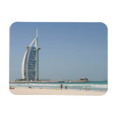 Burj Al Arab From Sunset Beach, Dubai Magnet (Horizontal)