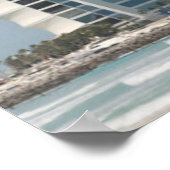 Burj Al Arab From Sunset Beach, Dubai Poster (Ecke)
