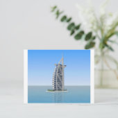 Burj Al Arab Hotel Dubai: 3D-Modell: Postkarte (Stehend Vorderseite)