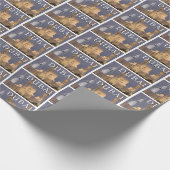 Burj al Arab | Moschee im Abend Dubai Geschenkpapier (Ecke)