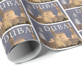 Burj al Arab | Moschee im Abend Dubai Geschenkpapier (Rolleneckpunkt)