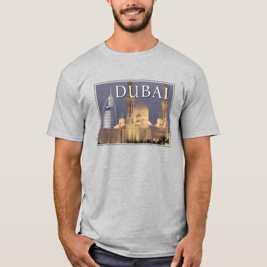 Burj al Arab | Moschee im Abend Dubai T-Shirt (Vorderseite)