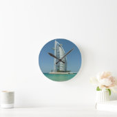 Burj Al Arab Runde Wanduhr (Zuhause)