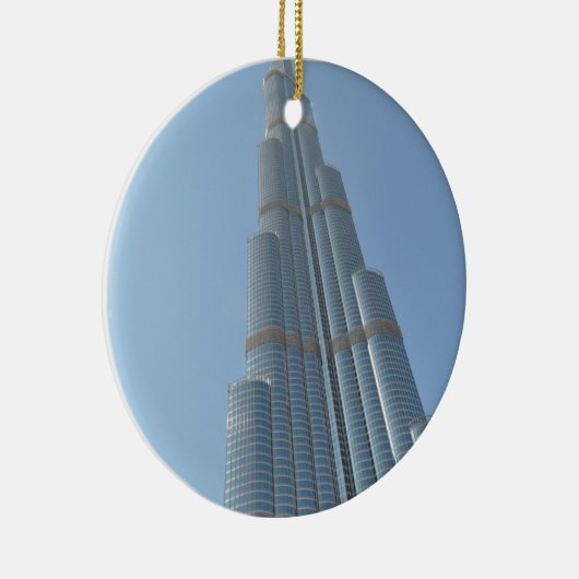 Burj Khalifa 3 Keramik Ornament (Rechts)