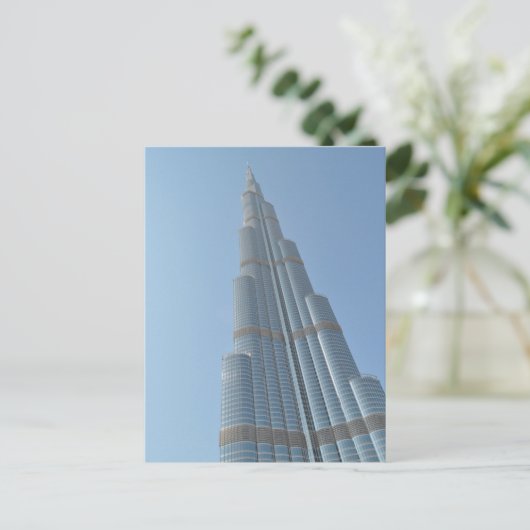Burj Khalifa 3 Postkarte (Stehend Vorderseite)