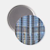 Burj Khalifa Abstrakt Magnet (Vorderseite/Rückseite)