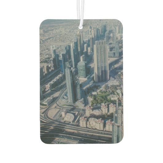 Burj Khalifa Ansicht, Dubai Autolufterfrischer (Rückseite)