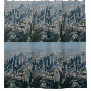 Burj Khalifa Ansicht, Dubai Duschvorhang