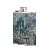 Burj Khalifa Ansicht, Dubai Flachmann (Links)