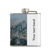 Burj Khalifa Ansicht, Dubai Flachmann (Rückseite)