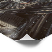Burj Khalifa Ansicht, Dubai Poster (Ecke)
