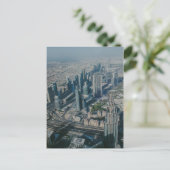 Burj Khalifa Ansicht, Dubai Postkarte (Stehend Vorderseite)