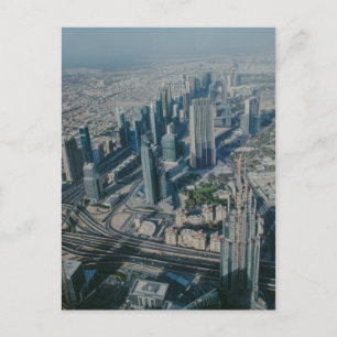 Burj Khalifa Ansicht, Dubai Postkarte