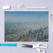 Burj Khalifa Ansicht, Dubai Seidenpapier (Handwerk)