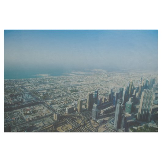 Burj Khalifa Ansicht, Dubai Stoff (Yard (91,4 cm))