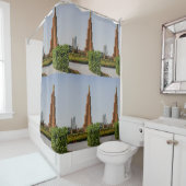 Burj Khalifa, Dubai Miracle Garden Duschvorhang (Beispiel)