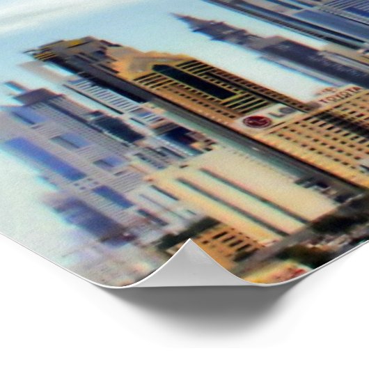 Burj Khalifa, Dubai Poster (Ecke)