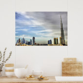 Burj Khalifa, Dubai Poster (Küche)