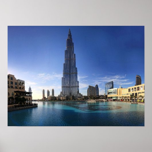 Burj Khalifa, Dubai Poster (Vorne)