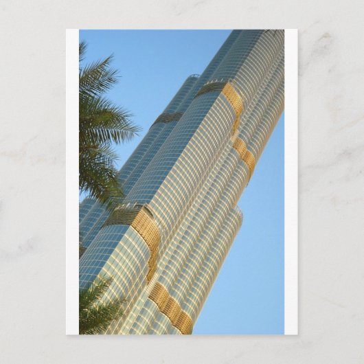 Burj Khalifa Dubai Postkarte (Vorderseite)