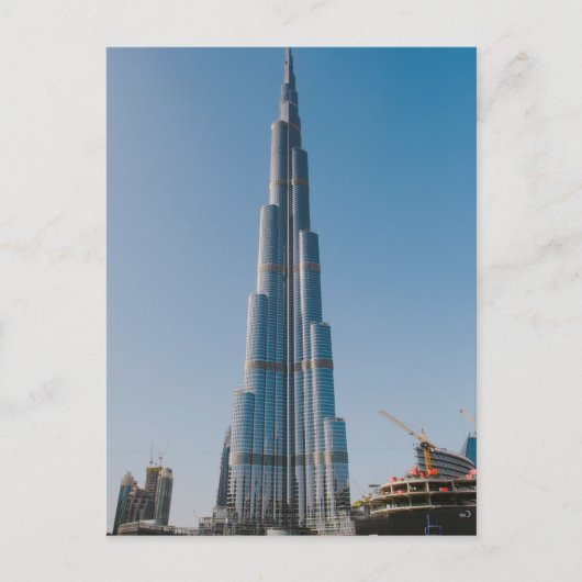 Burj Khalifa, Dubai Postkarte (Vorderseite)