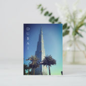 Burj khalifa dubai uae Postkarte (Stehend Vorderseite)