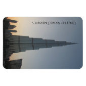 Burj khalifa dusk magnet (Horizontal)