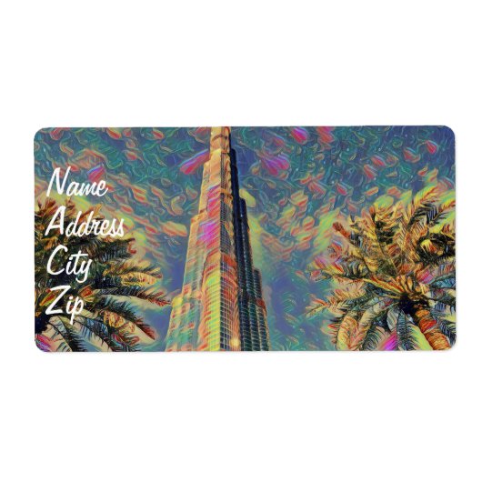 Burj Khalifa Gemälde (Vorne)