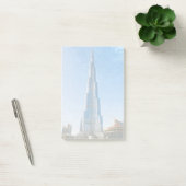 Burj Khalifa, Gemälde in Dubai Post-it Klebezettel (Büro)