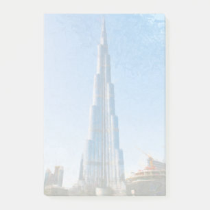 Burj Khalifa, Gemälde in Dubai Post-it Klebezettel