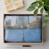 Burj Khalifa, Gemälde in Dubai Seidenpapier (Geschenk)