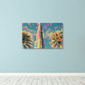 Burj Khalifa Gemälde Leinwanddruck (Insitu (Holzboden))