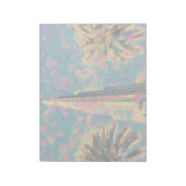 Burj Khalifa Gemälde Notizblock (Rotiert)