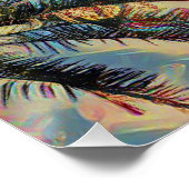 Burj Khalifa Gemälde Poster (Ecke)