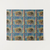 Burj Khalifa Gemälde Wandteppich (Vorderseite (Horizontal))