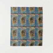 Burj Khalifa Gemälde Wandteppich (Vorderseite)