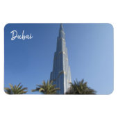 Burj khalifa Palmen Magnet (Horizontal)