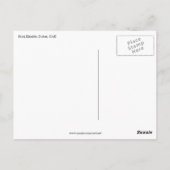 Burj-Khalifa-Palmen Postkarte (Rückseite)