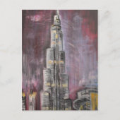 Burj Khalifa Postkarte (Vorderseite)